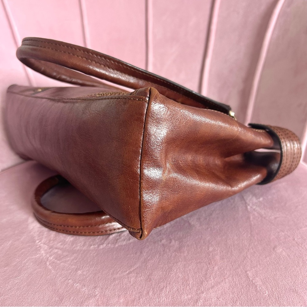 Liz Claiborne Vintage gorgeous leather tote bag - Picture 6 of 16